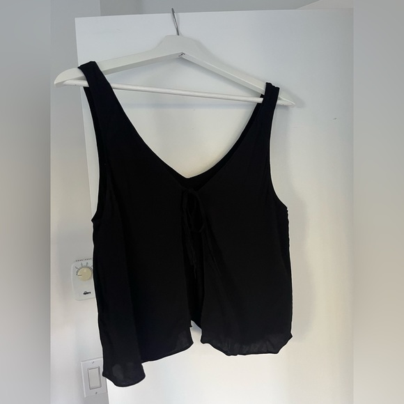 Wilfred free open back black tank - Picture 2 of 3